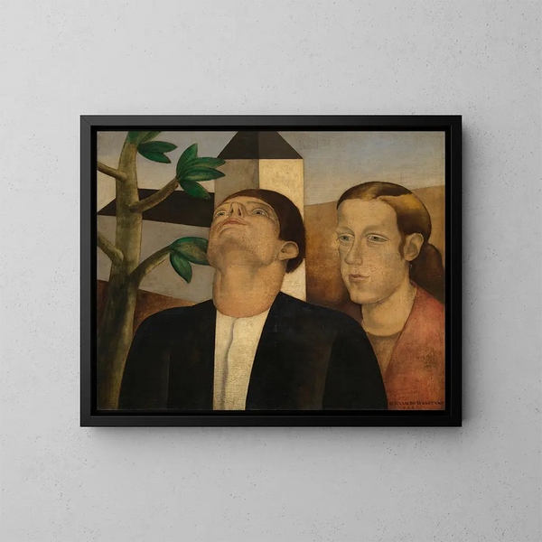 Azur - Gustave Van de Woestijne — kehystetty taideteos seinällä
