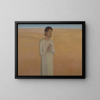 Gustave Van de Woestijne - Christ in the desert.webp