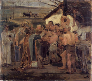 Gustave Vanaise - Saint Livinus in Flanders study.webp