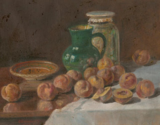 Gustv Adolf Obendorf - Ztiie s broskyami.webp