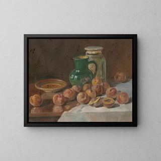 Gustv Adolf Obendorf - Ztiie s broskyami.webp