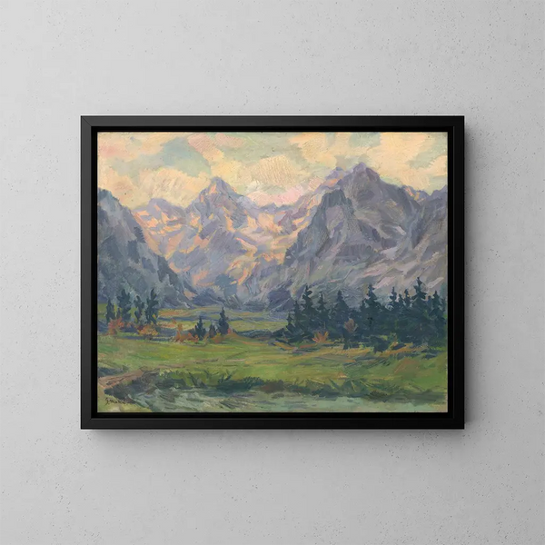 Des Tatras - Gustav Mahler — kehystetty taideteos seinällä
