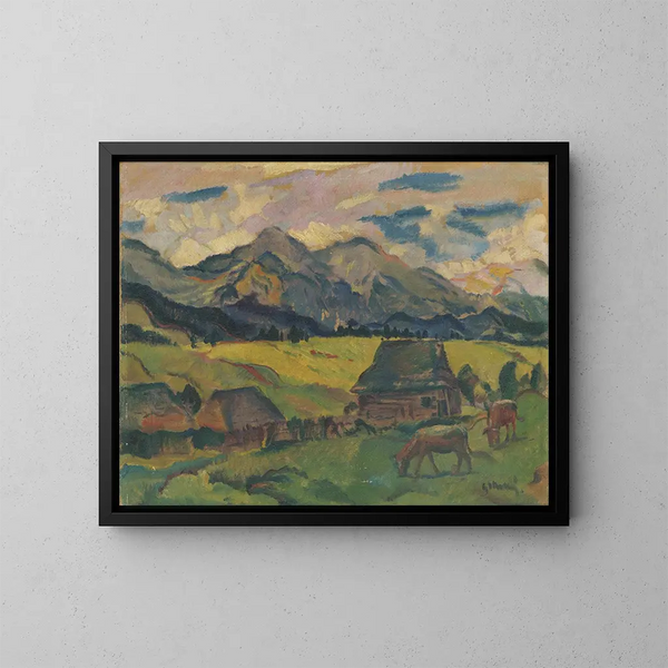 Motif de diar - Gustav Mahler — kehystetty taideteos seinällä