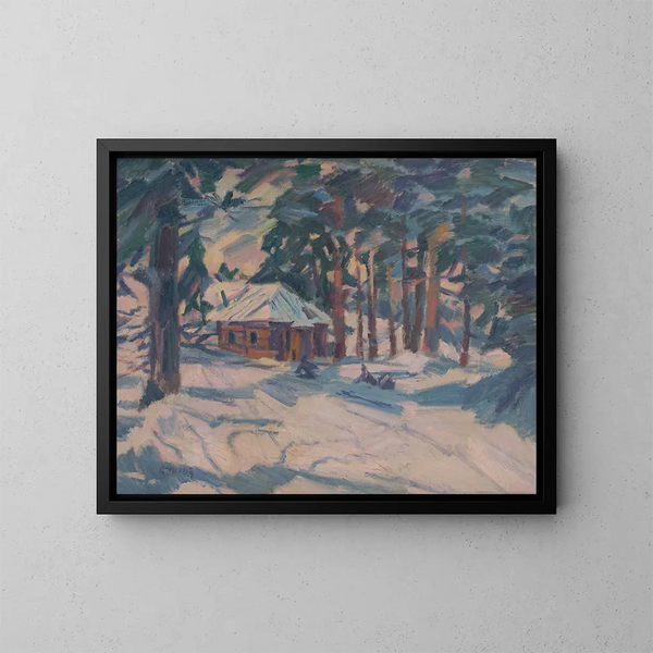 Humeur d'hiver - Gustav Mahler — kehystetty taideteos seinällä