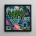 Gut Staberhof III - Ernst Ludwig Kirchner — kehystetty taideteos seinällä