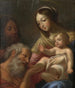 La Sainte Famille avec saint Jérôme - Guy François — näkymä teoksesta