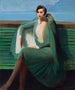 Dame au manteau Mme Charles E. Fern Bedaux - Guy Pène du Bois — näkymä teoksesta
