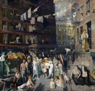 Habitants des falaises - George Wesley Bellows