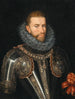 Muotokuva arkkiherttua Albert VII:stä, Espanjan Alankomaiden kuvernööristä (1559-1621) - Habsburgien hovin maalari — näkymä teoksesta
