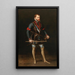 Filippus II Espanjan muotokuva 1527-1598 - Habsburgin hovimaalari — kehystetty taideteos seinällä
