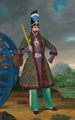 Persian shah Naser al-Din Shah - Hakob Hovnatanjan — näkymä teoksesta