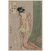 Maalauksen jäljennös Hanaogi- Ogiya-sarjan Devinettes illustrées - Kitagawa Utamaro