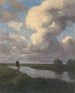 Turvesoutu Hamme-joella - Hans am Ende — näkymä teoksesta