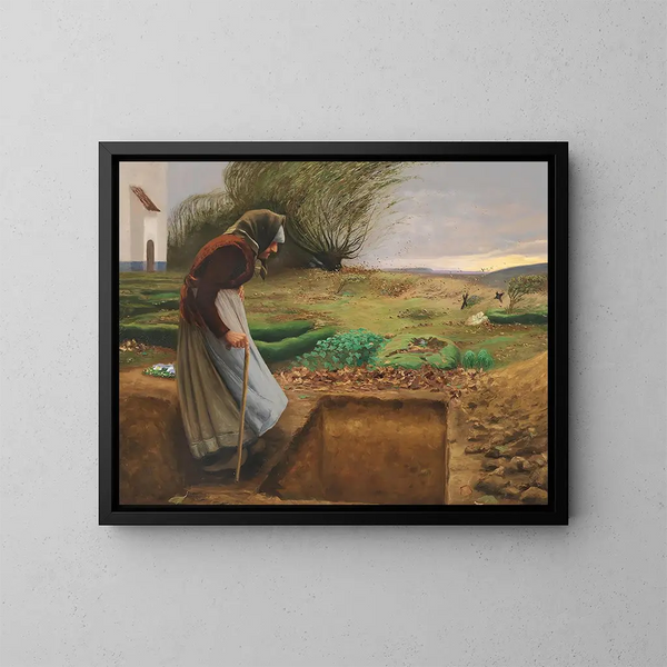 Après - Hans Andersen Brendekilde — kehystetty taideteos seinällä