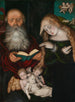 Syntymä - Hans Baldung — näkymä teoksesta