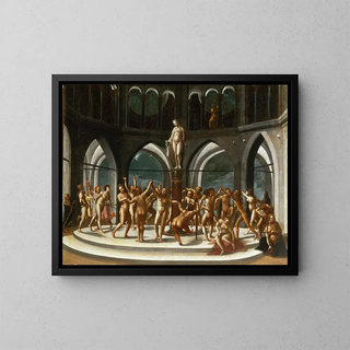 Hans Bock the Elder - Dance around the Statue of Venus.webp
