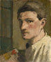 Autoportrait avec palette - Hans Brühlmann — näkymä teoksesta