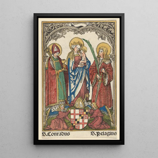 Hans Burgkmair The Elder - Virgin and Child with the Patron Saints of Constance.webp