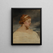 Portrait d'une fille - Hans Canon — kehystetty taideteos seinällä