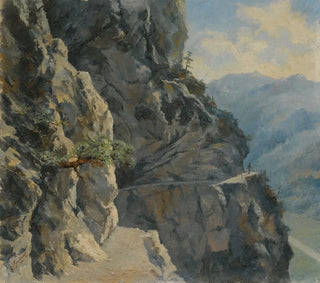 Le Frstensteig au Liechtenstein - Hans Gantner — näkymä teoksesta