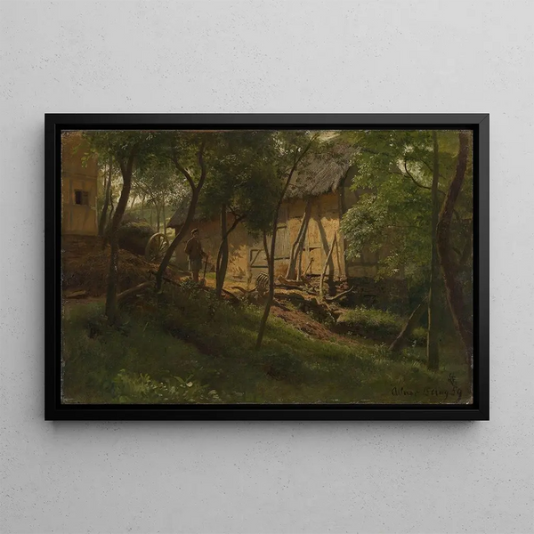 Hans Gude - German Farm.webp