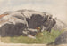 Falaise-maalaus - Hans Gude — näkymä teoksesta