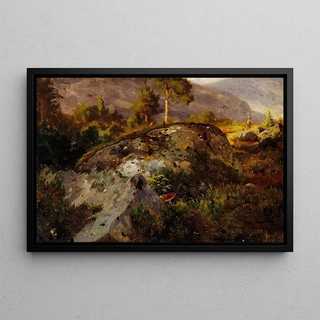 Hans Gude - Landscape Study from Vg.webp