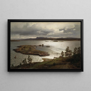 Hans Gude - The Sandvik Fiord.webp