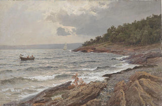 Hans Gude - View of The Bunne Fjord from Malmya.webp