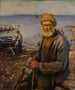 Vanha kalastaja - Hans Heyerdahl — näkymä teoksesta