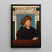 Philipp Adlerin muotokuva - Hans Holbein vanhempi — kehystetty taideteos seinällä