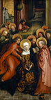 Neitsyen kuolema - Hans Holbein vanhempi — näkymä teoksesta