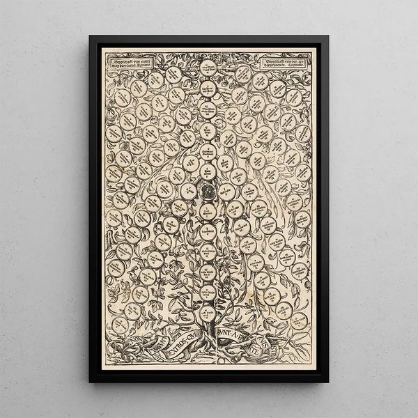 Hans Holbein The Younger - Genealogischer Baum.webp