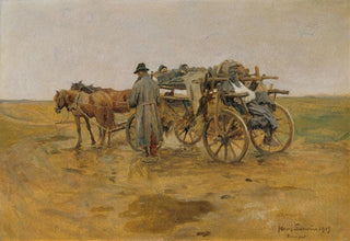 Hans Larwin - Verwundetentransport.webp