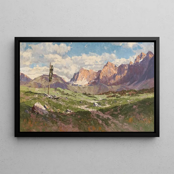 Hans Maurus - The Seiser Alm in South Tyrol.webp
