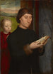 Lukevan miehen muotokuva - Hans Memling — näkymä teoksesta