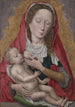 Neitsyt ja lapsi - Hans Memling — näkymä teoksesta