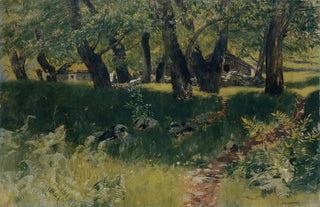 Hans Sandreuter - Chestnut Forest near Bignasco.webp
