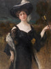 Portrait d'une dame - Hans Temple — näkymä teoksesta