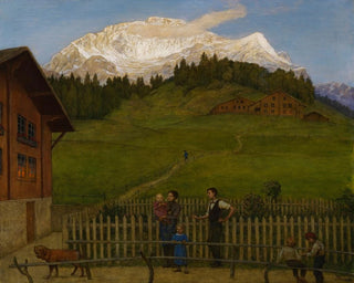 Hans Thoma - Abend in der Schweiz II.webp