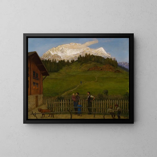 Hans Thoma - Abend in der Schweiz II.webp