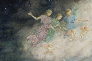 Hans Thoma - Angels Annunciation.webp