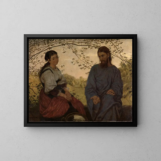 Hans Thoma - Christus und die Samariterin.webp