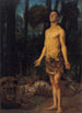 Daniel leijonien luolassa - Hans Thoma — näkymä teoksesta