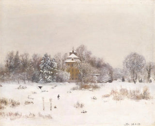 Hans Thoma - Die Oede bei Frankfurt im Winter.webp