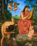 Kevät - Hans Thoma — näkymä teoksesta