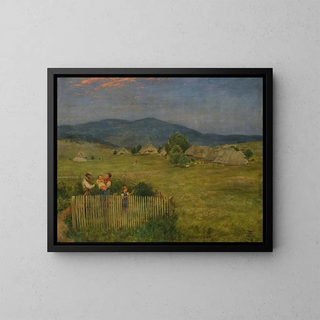 Hans Thoma - Little Garden in the Black Forest.webp