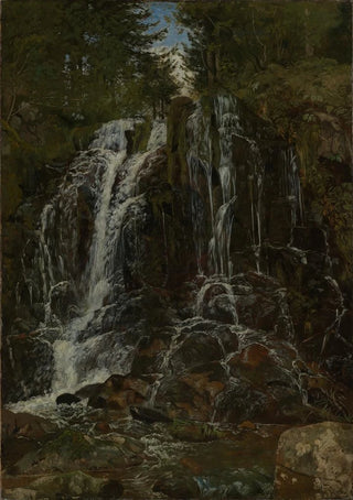 Hans Thoma - Wasserfall bei StBlasien.webp