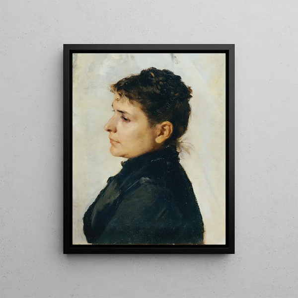 Hans Tichy - Frau im Profil.webp