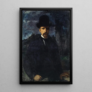 Hans Von Mares - SelfPortrait with High Hat.webp
